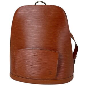 Louis Vuitton Cobran Backpack Daypack Epi Kenya Brown